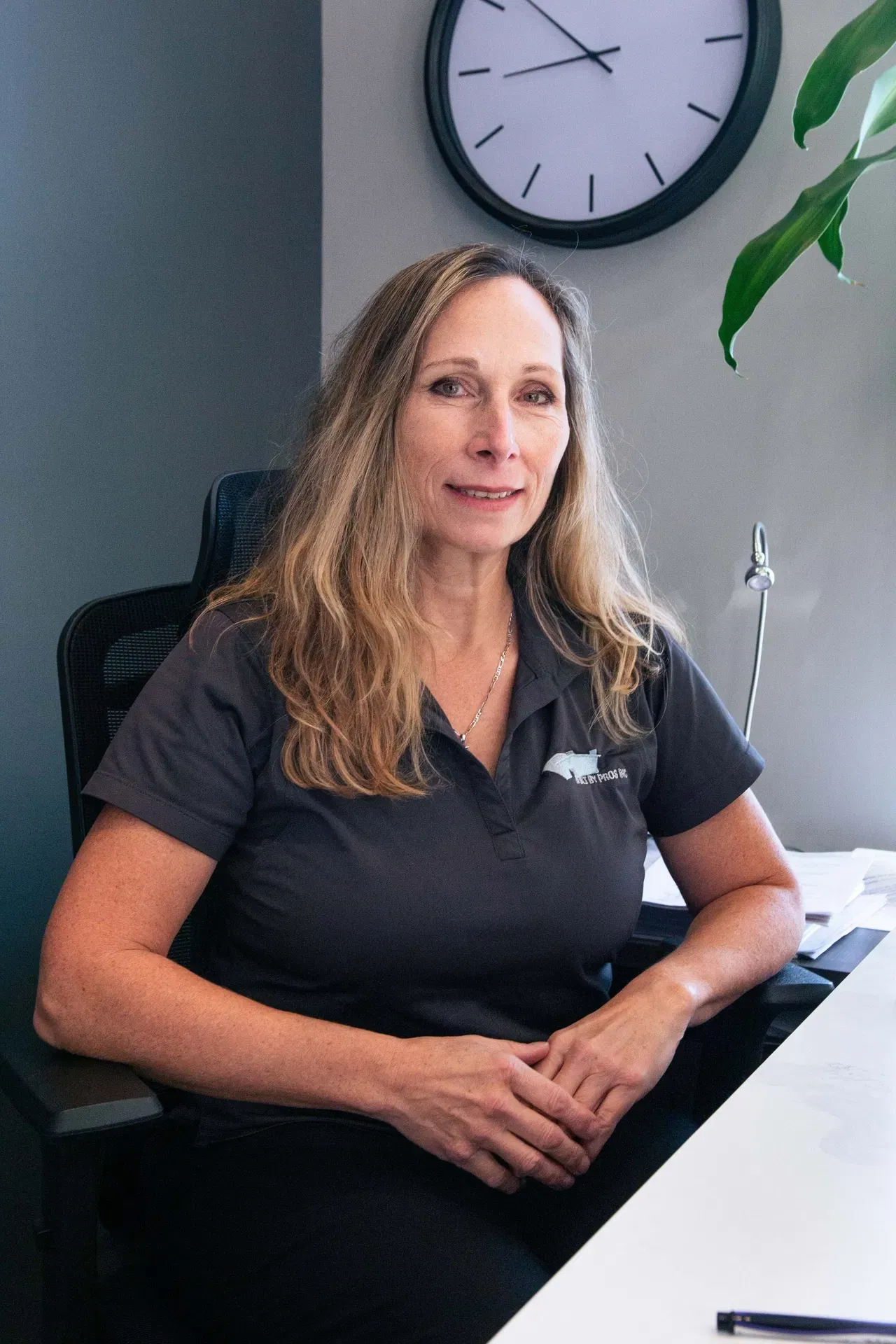 A headshot of Manager of Design and Sales, the Suzanne Morgan of Built by Pros Inc. Commercial