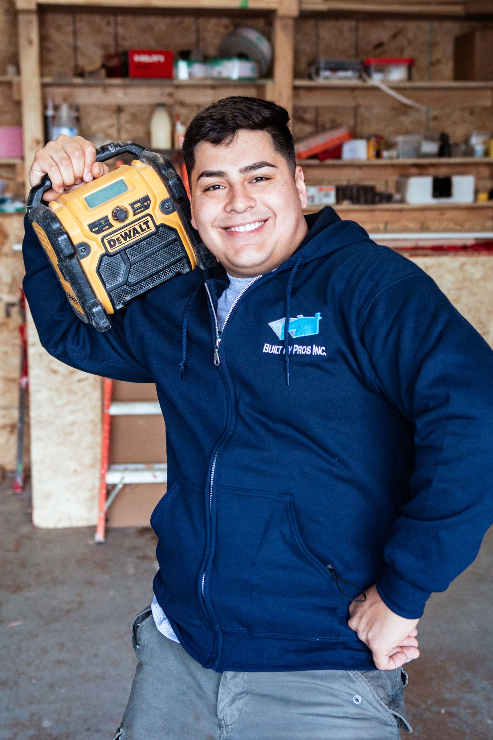 A headshot of Site Supervisor, the Bastian Zuniga of Built by Pros Inc.
