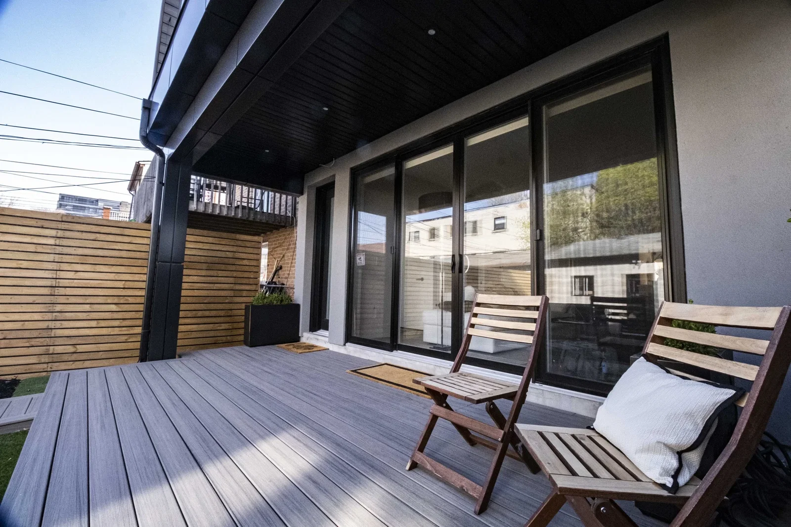 Covered deck