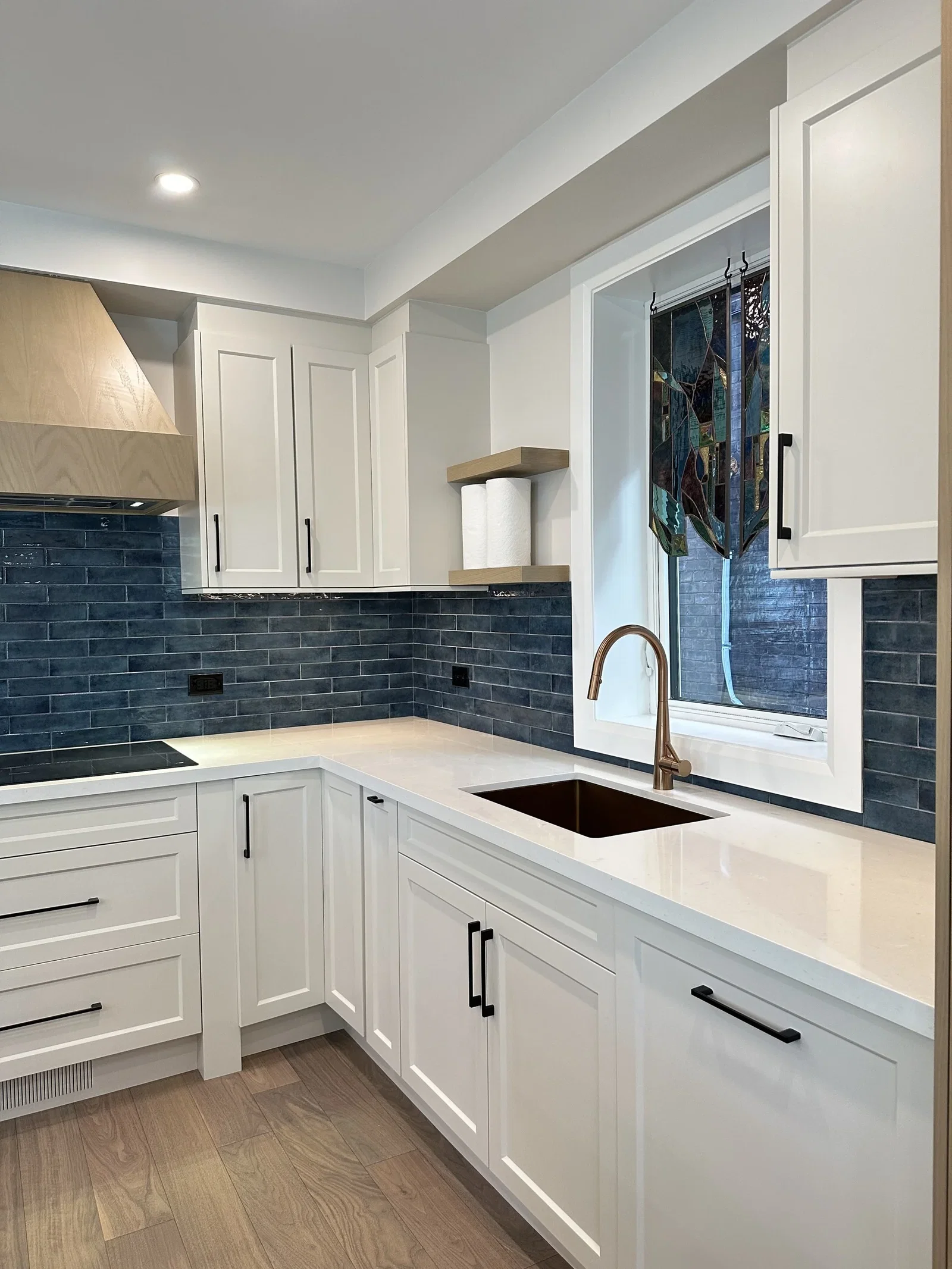 Kitchen sink and cabinetry