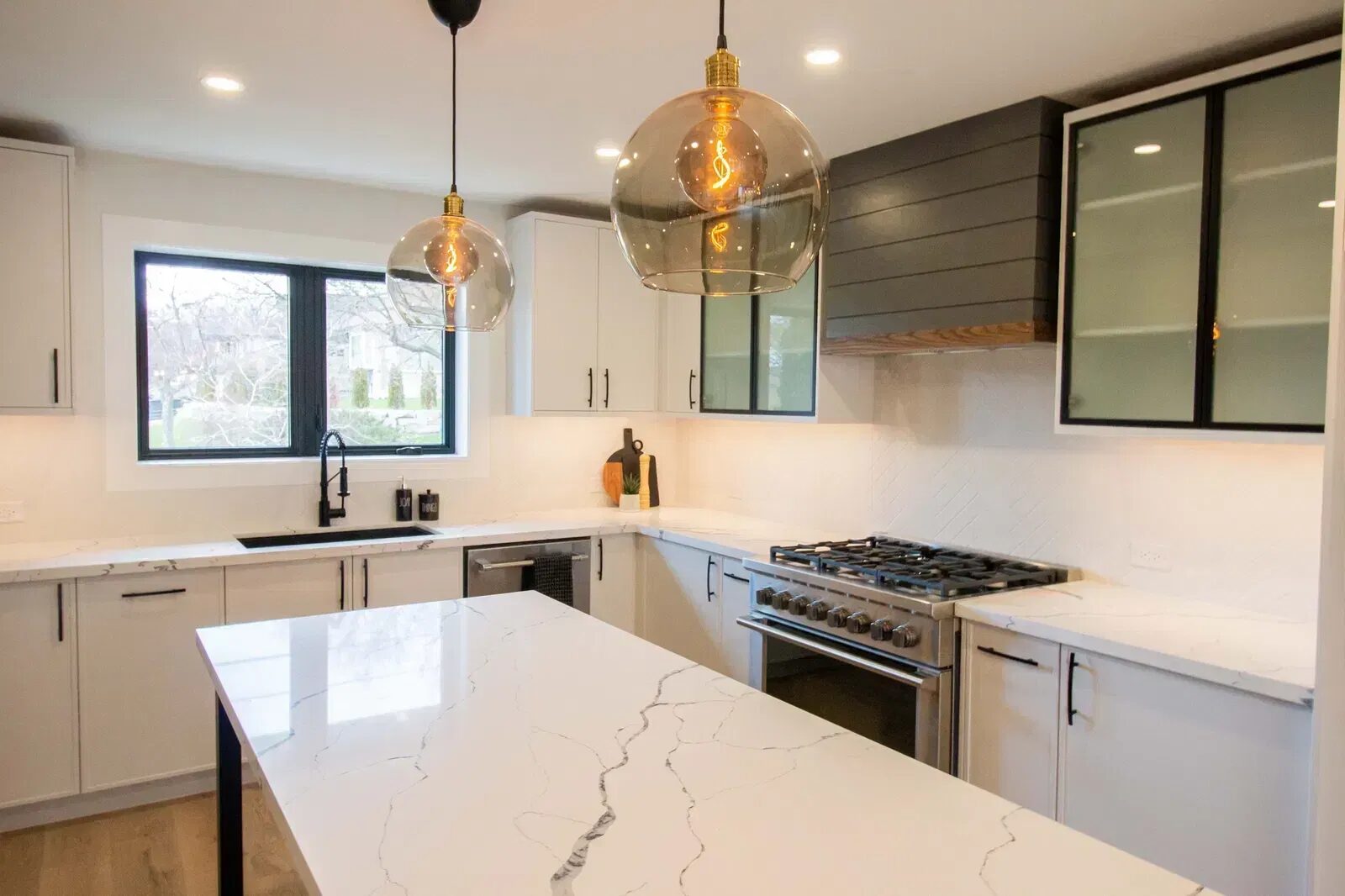 Modern, bright kitchen renovation