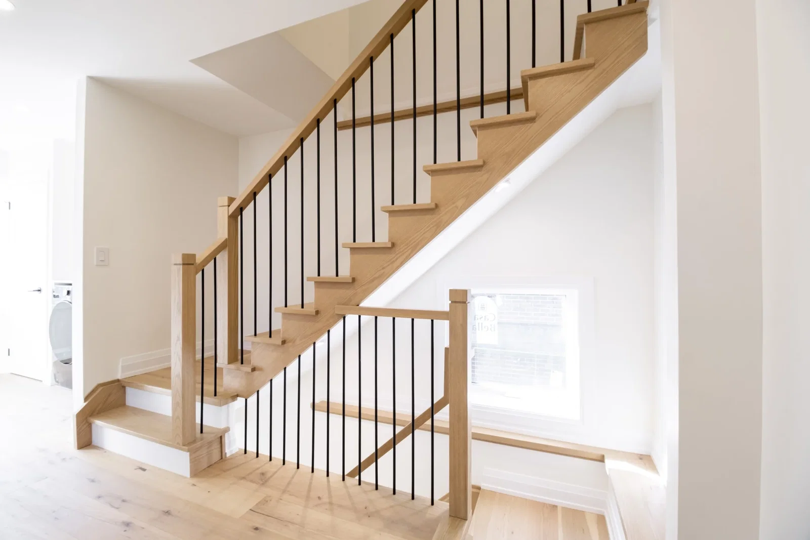 Oak staircase