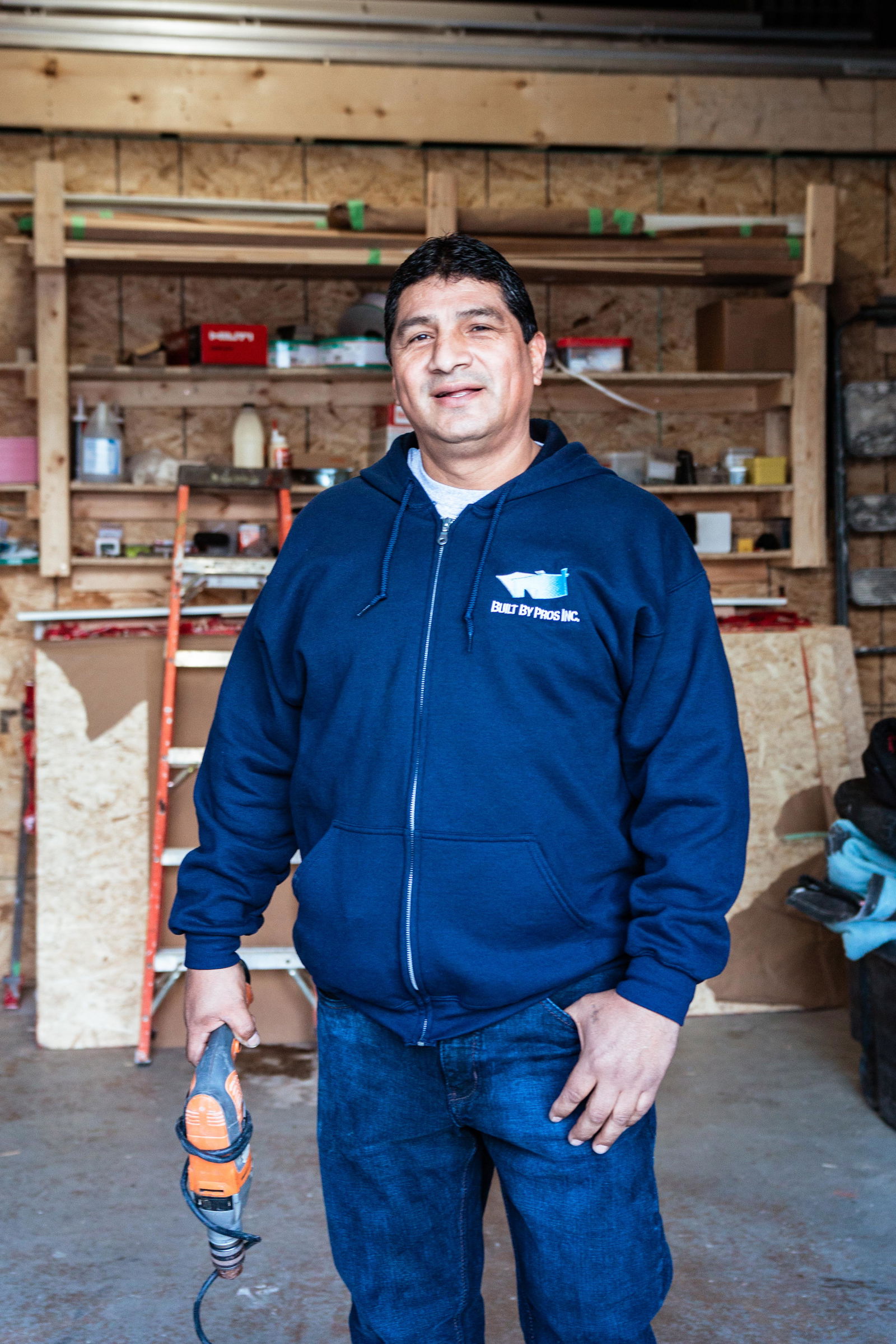 A headshot of Site Supervisor, the Marco Lopez of Built by Pros Inc.