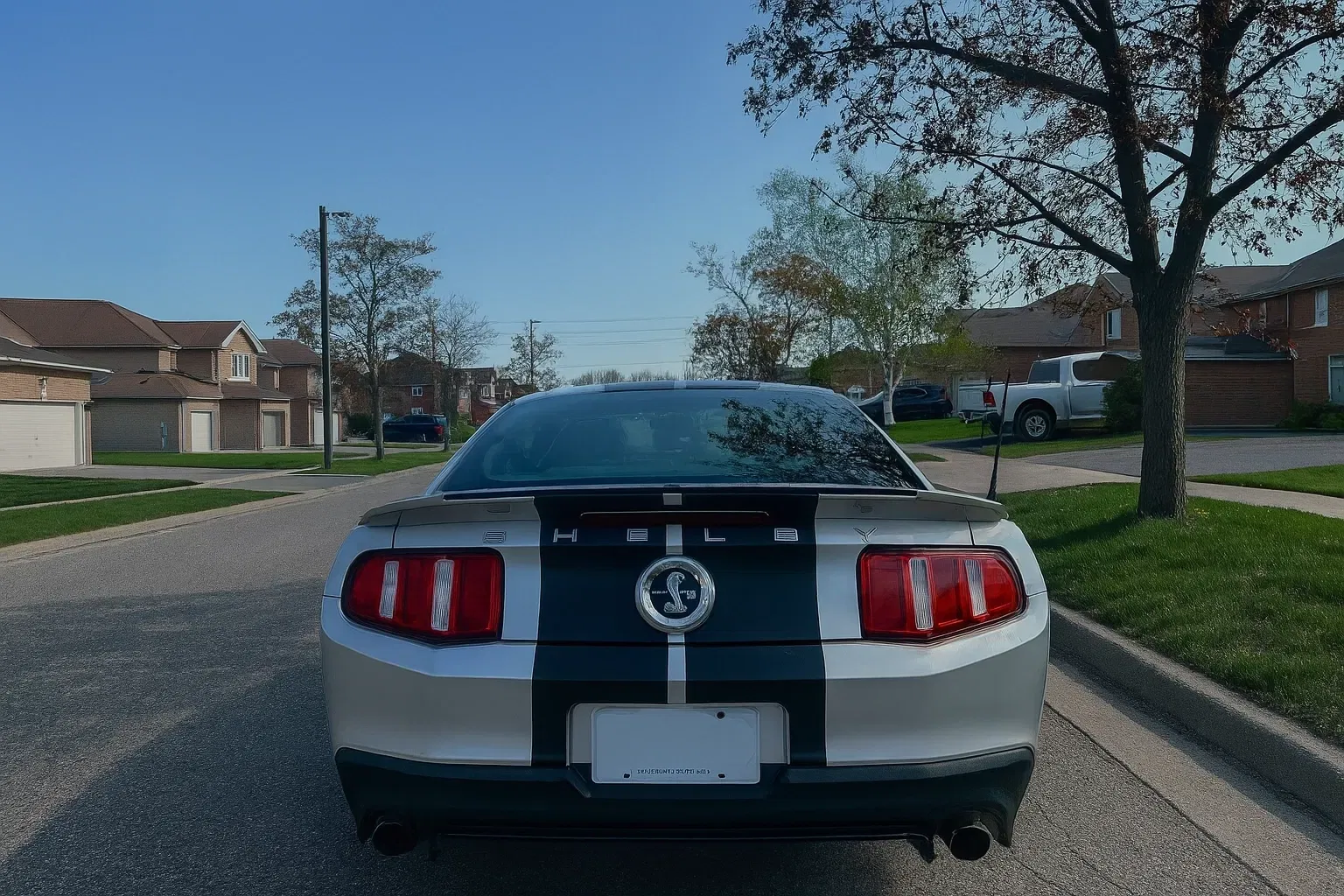 Clean dashboard and console area